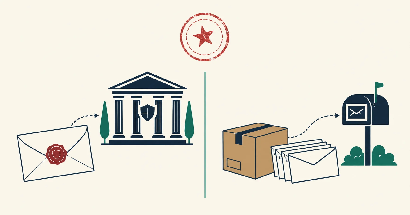 registered agent vs virtual address comparison for a non-resident US LLC